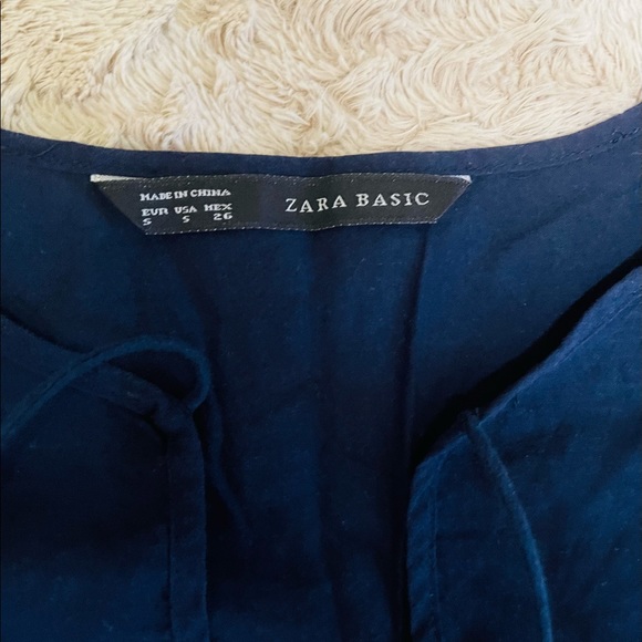 Zara Navy Dress - Picture 3 of 3